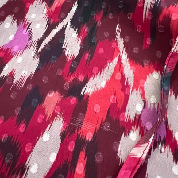 Tribal Jeans Boho Peasant Popover Summer Blouse Top L - Picture 8 of 12